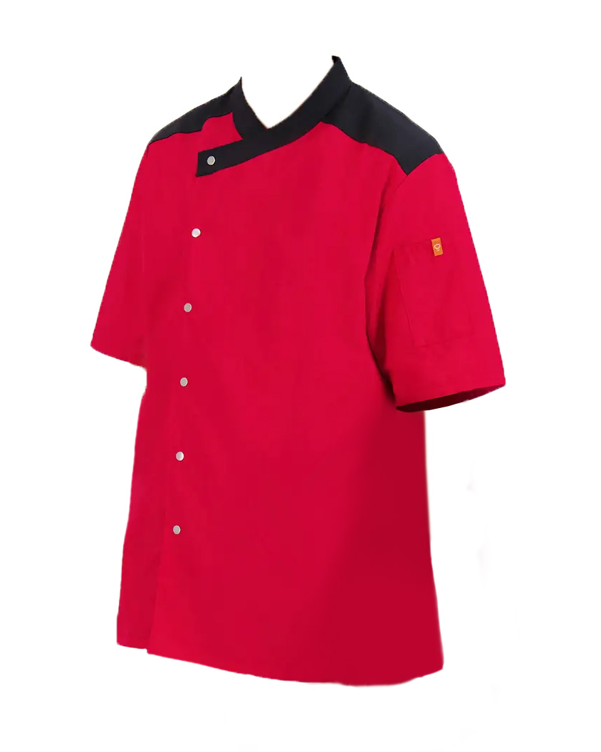 Men's Red Chef Coat